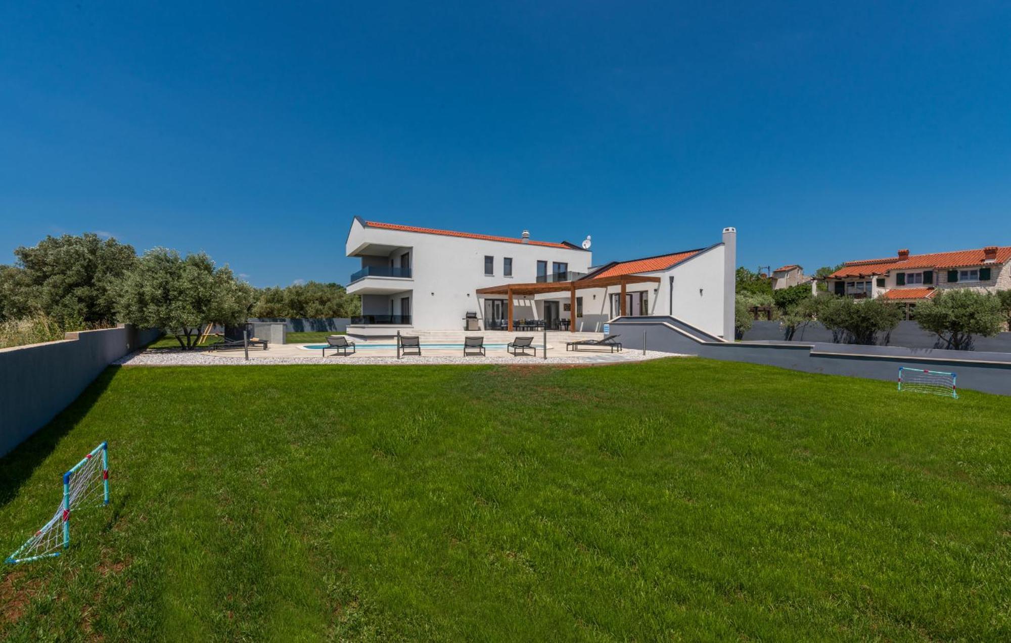 Villa Posidonia Near Pula With Sea View And Surrounded By Olive Trees Krnica Extérieur photo