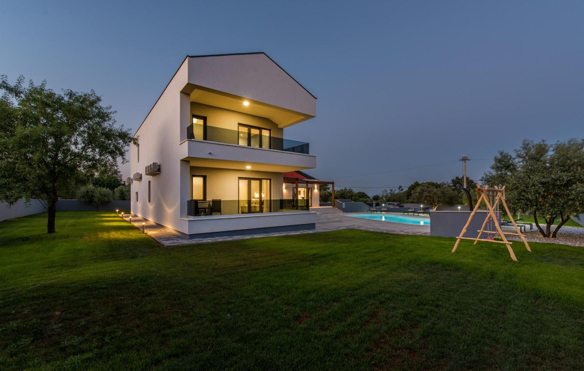 Villa Posidonia Near Pula With Sea View And Surrounded By Olive Trees Krnica Extérieur photo