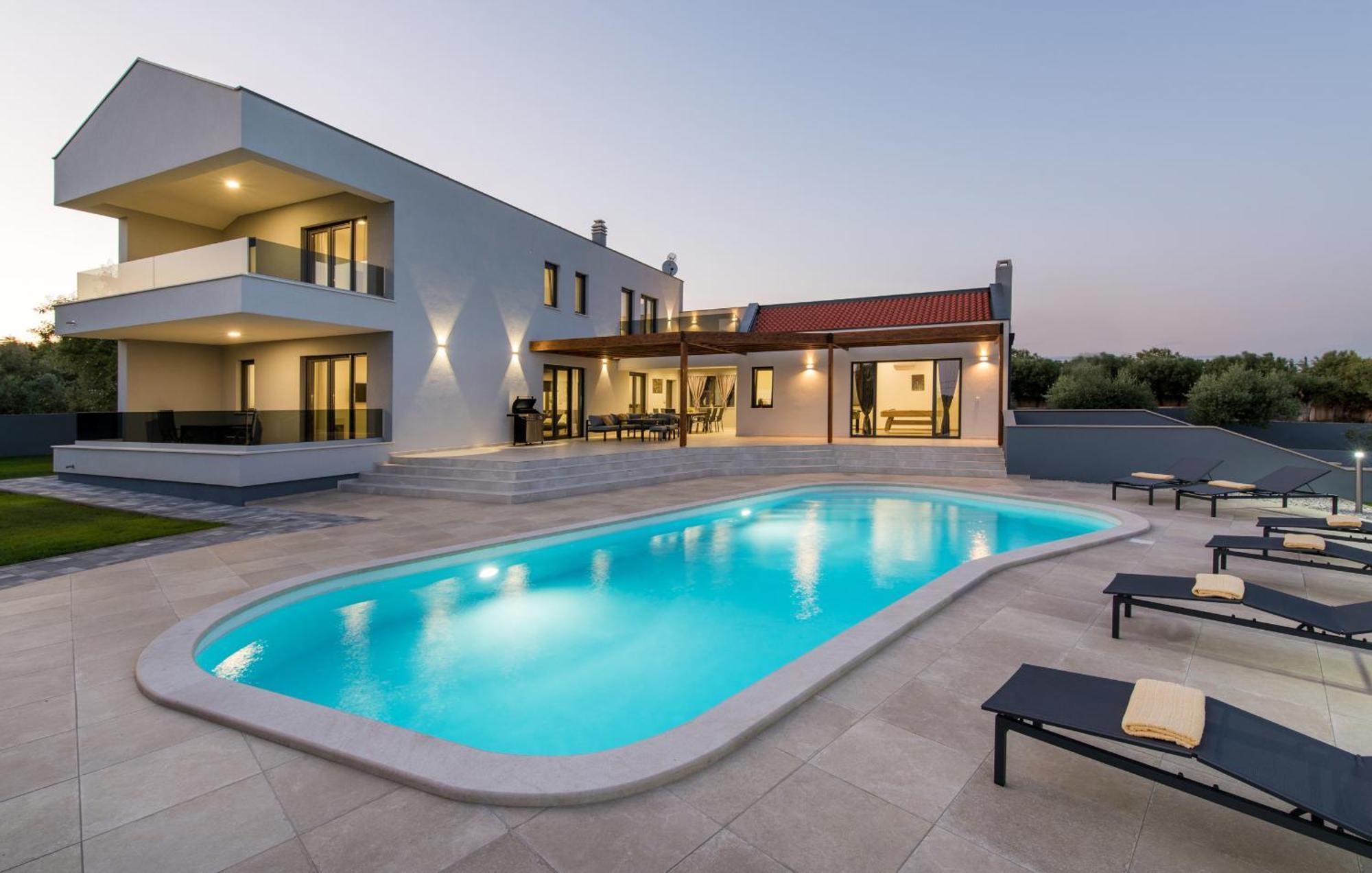 Villa Posidonia Near Pula With Sea View And Surrounded By Olive Trees Krnica Extérieur photo